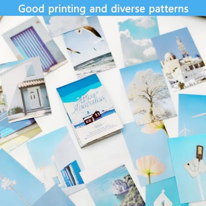 PRSTINCOL 6 Sets 300 Pcs Washi Stickers Book, Vintage Aesthetic Sticker Set for Journaling Scrapbook Decoration Bullet Journal,Stamps Flowers Ticket Theme Stickers for Art Diary Craft Planner - Image 6