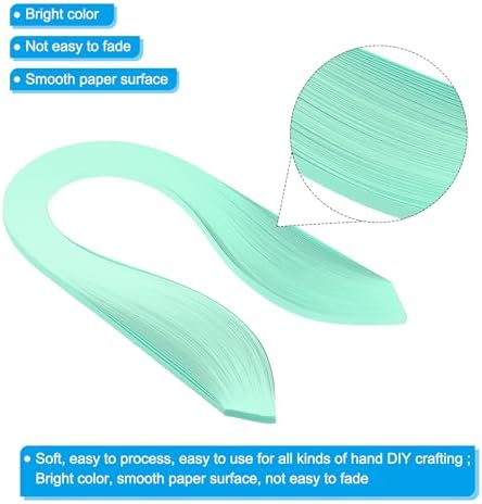 PATIKIL Quilling Strips Paper 600pcs 5mm 39cm Origami Paper Quilling Kits for Art DIY Craft Christmas, Green - Image 3