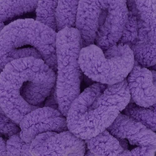 JubileeYarn Fun Finger Loops Yarn - Ultra Violet - 3 Skeins - Image 2