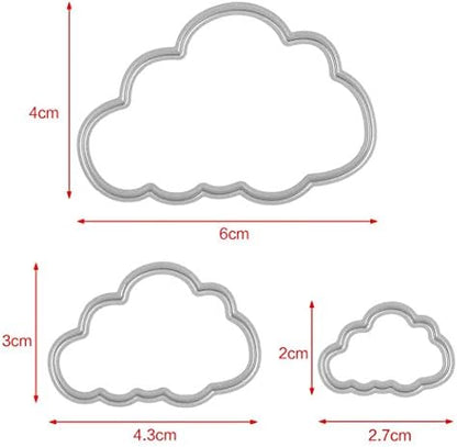 Metal Cutting Dies Stencil DIY Scrapbooking Embossing Tool DIY Paper Cards Album Decoration (Cloud) - Image 4