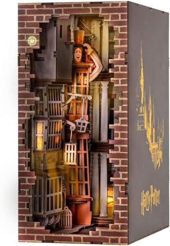 Revell Harry Potter Diagon Alley 3D Book Nook Wooden Puzzle Kit - Image 5