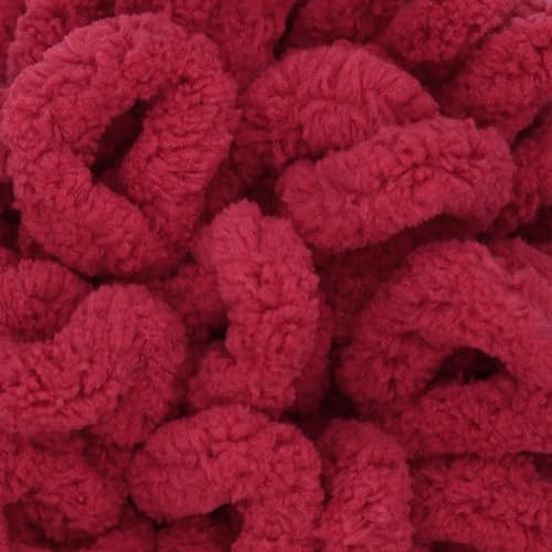 JubileeYarn Fun Finger Loops Yarn - Sangre - 3 Skeins - Image 2