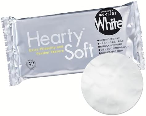 Activa Hearty Soft Clay, White, Lightweight Air Dry Clay 180g (6.3 oz) | Fine & Flexible Texture Perfect for Flowers, Sweets & Deco, Miniature Food - Image 3