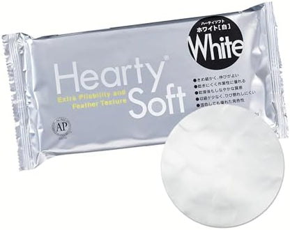Activa Hearty Soft Clay, White, Lightweight Air Dry Clay (6.3 oz) | Fine & Flexible Texture Perfect for Flowers, Sweets & Deco, Miniature Food 200g (Pack of 6) - Image 3