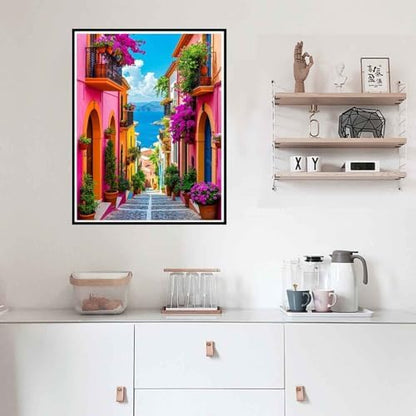 Yunruily Adult Paint by Numbers Landscape-Paint by Numbers Kits for Adults,Canvas Paint by Numbers for Adults for Gifts Home Wall Decor(16x20inch) - Image 3