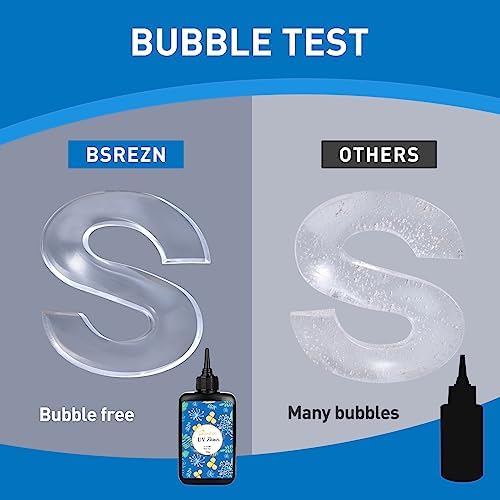 Bsrezn 200g UV Resin Kit with Light, Clear UV Epoxy Resin Cure for Jewelry - Image 5