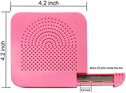 XIWUMOER 8PCS,Quilling Needles,Quilling Knitting Board,Quilling Kits,Paper Quilling Tools,Quilling Curling Coach,Paper Craft DIY Tools,Assorted Sizes Rolling Curling Quilling Needle Pen, (Pink) - Image 3