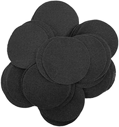 Playfully Ever After Black Craft Felt Circles (3 Inch - 30pc) by PlayfullyEverAfter