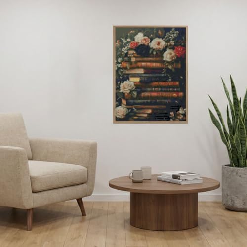 Flower Embroidery Stamped Cross Stitch KitsKit for Adult Beginners - Image 5