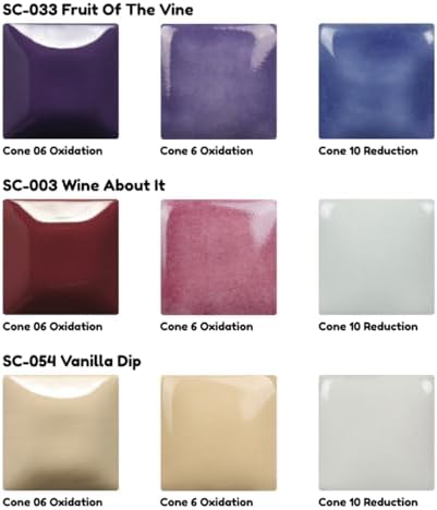 Mayco Stroke & Coat Wonderglazes 12-Color Set #2, 12 Pints - Image 6