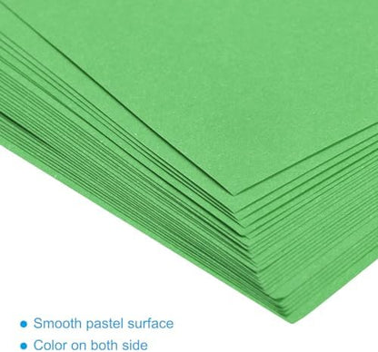MECCANIXITY 100 Sheet Origami Paper Double Sided Green 3x3 Inch Square Sheet for Art Craft Project, Beginners, Gifts Decor - Image 4