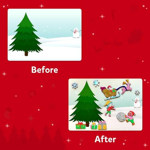 Skillmatics Foil Fun Christmas Holiday Magic, Gifts for Boys & Girls - Image 6