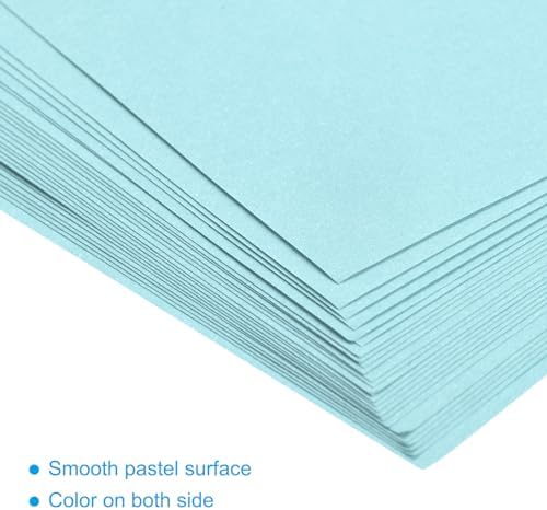 MECCANIXITY 200 Sheets 6x6 Inch(15x15cm) Origami Paper Double Sided Light Blue Square Sheet for Art Craft Project, Beginners, Gifts Decor - Image 4