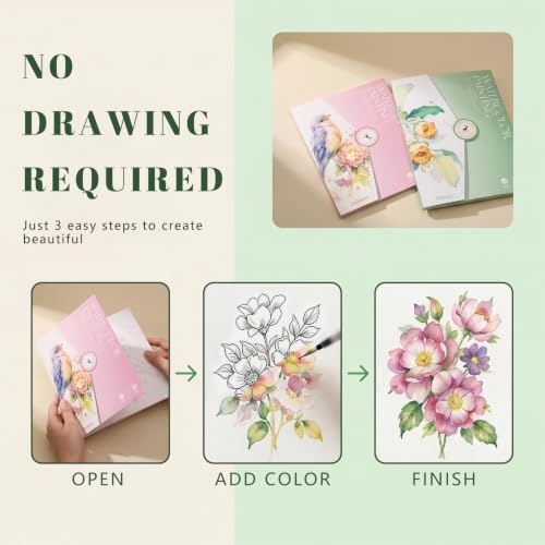 Breathly Watercolor Kit for Adults & Beginners (Animals) - Image 3