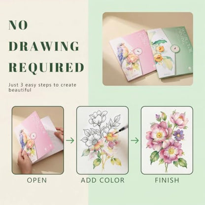 Breathly Watercolor Kit for Adults & Beginners (Animals) - Image 3