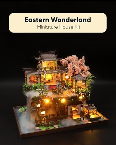 DIY Miniature House Kit Dollhouse Kit for Adults Chinese Wonderland - Image 6