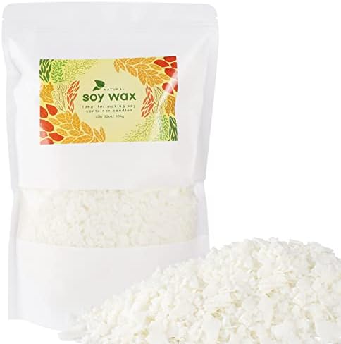 Candle Making Soy Wax-2 lb Bag（32oz）-Pure Nature DIY Soy Wax Flakes by CLTNIKET