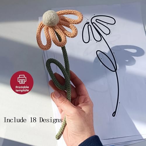 BoFUN Knitted Wire Art Craft Kit for Teens & Adult Women - Image 2