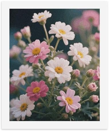 STVNKML Plant Floral Flowers Paint by Numbers Kit for Adults Beginners DIY Adult Paint by Number Kits on Canvas Digital Oil Number Painting Kits for Home Decor Gift 50x40cm by Unknown