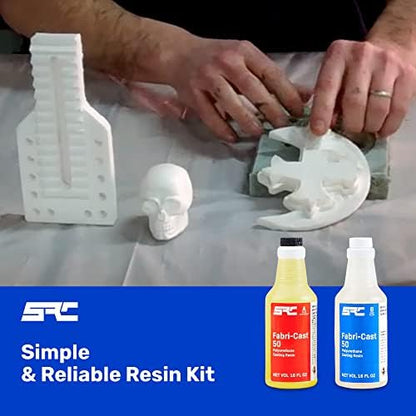 SPRESIN Fabri-Cast 50 Bright White Polyurethane Casting Resin, 32 Oz - Image 4