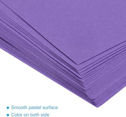 MECCANIXITY 100 Sheet Origami Paper Double Sided Deep Purple 4x4 Inch Square Sheet for Art Craft Project, Beginners, Gifts Decor - Image 4