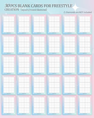 ForeverYoung Freestyle Mini Diamond Art Cards, No Pattern–Square, No Drills - Image 6
