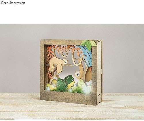 RAYHER Diorama, Wood Natural, 24x24x6.5 cm - Image 7