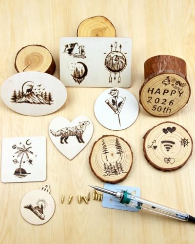 BIAJIYA 32Pc Wood Burning Kit for Adults Beginners - Image 6