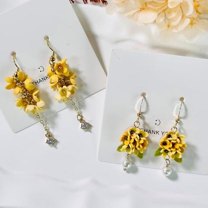 Xaekicr 4pcs Mini Flower Polymer Clay Cutters – Clay Earring Cutters for Floral Jewelry, Polymer Clay Molds for Handmade Accessories, Clay Tools for DIY Crafting - Image 4