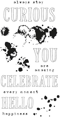 Sizzix Clear Stamps - Hello You Sentiments by 49 and Market - Image 2