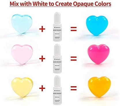 YRYM HT Epoxy Resin Pigment, Concentrated Resin Dye, 16 Colors - Image 5