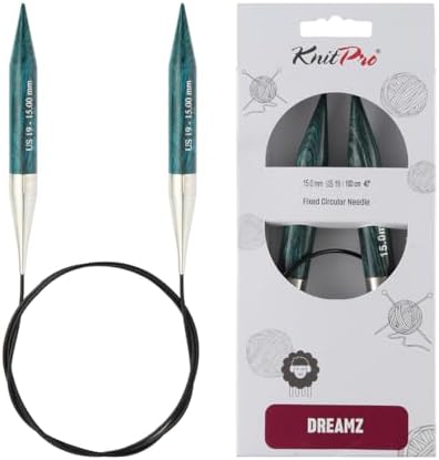 KnitPro Dreamz Fixed Circular Needles 40" (100cm) | US Size 19 (15mm) by KnitPro