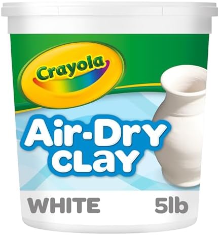 Crayola Air Dry Clay (5lbs), Teacher Supplies, Natural White Modeling Clay for Kids, Sculpting Material, Bulk Craft Supplies for Art Classrooms - Image 3