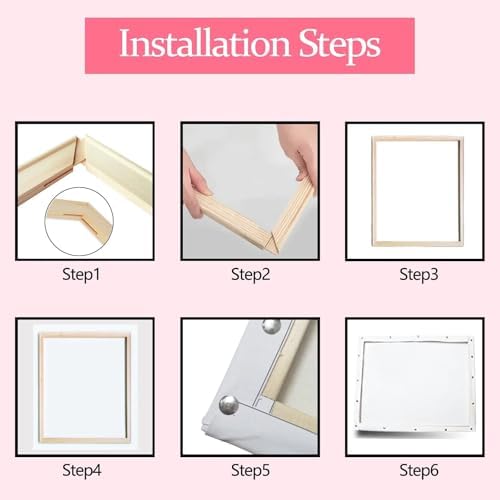 Aihonmin Sunflower Paint by Number for Kids and Adults Beginner，Gardens Paint by Number Kits on Canvas,Farmhouse Wall Art Prints Graffiti DIY Gift Oil Painting,Home Wall Decor，(DIY Frame - Image 7