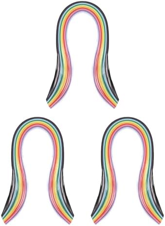 PATIKIL 360pcs Quilling Paper Strips Paper Flowers Quilling Kits 3/16"(5mm) Origami Paper for Adults Beginner Art Craft, 15"(39cm) 24 Colors by PATIKIL