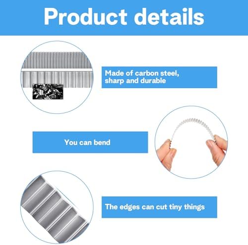 Sorcristy 3 Pieces Wave Blades Polymer Clay Cutters, Premium - Image 3