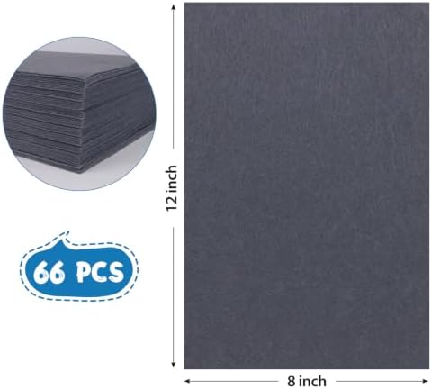 12x8 Inch 66Pcs Grey Cards, Craft Supplies, Card Making and Art Projects - Image 3