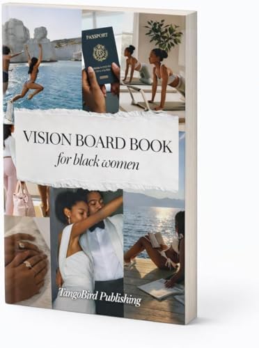 Vision Board Book (Designed for Black Women) by Tangobird