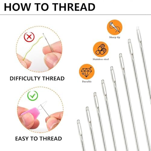 Hzkokon 2 Pack Embroidery Kit for Beginners Adults Cross Stitch Kits Hand Embroidery Kit Includes Stamped Flower Pattern, Hoop, Color Threads,Tools & Follow Instruction - Image 3