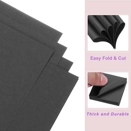 DMiotech 500 Sheets 2x2 Inch Origami Paper, Black Square Origami Paper Easy Fold Double Sided Paper for DIY Arts and Crafts - Image 5