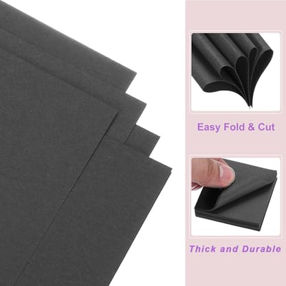 DMiotech 500 Sheets 2x2 Inch Origami Paper, Black Square Origami Paper Easy Fold Double Sided Paper for DIY Arts and Crafts - Image 5