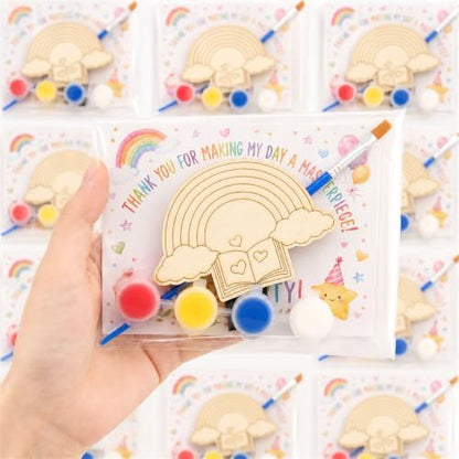 24 Set Rainbow Party Favors by Bafeil