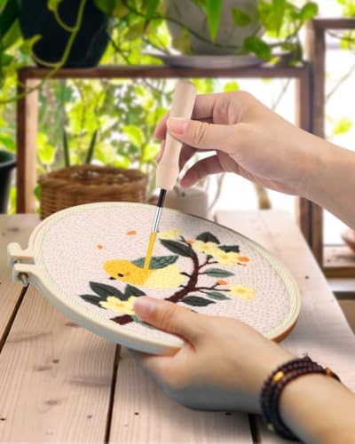 TINDTOP Punch Needle Kits, DIY Punch Embroidery Kits - Image 4