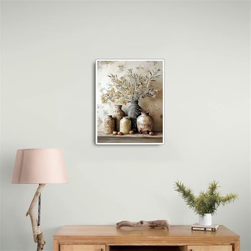 Flower Paint by Numbers Kit for Adults,Olive Blossom Adult Painting by Numbers for Beginner on Canvas,DIY Painting Kits for Home Wall Decor,Gifts (Flower6) - Image 7