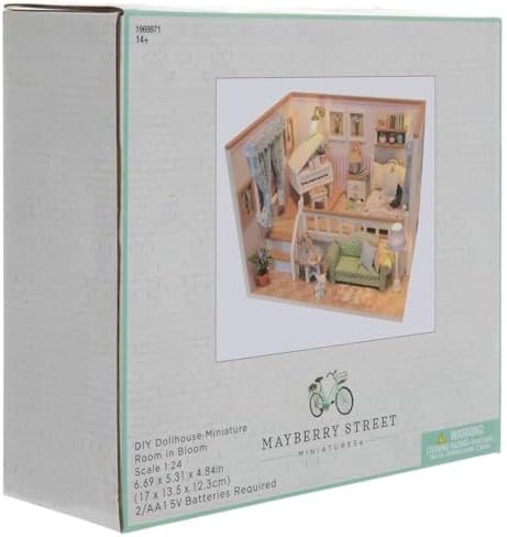 Hobby Lobby Mayberry Street DIY Dollhouse Miniature Room (Room in Bloom) by HobbyLobby