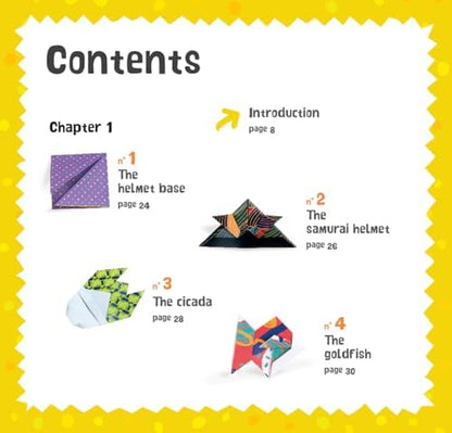 My First Origami Book: 19 Easy & Colorful Projects with 80 Sheets of Origami Paper + How-To Videos (Dover Crafts: Origami & Papercrafts) - Image 3