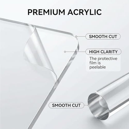 Basic Polymer Clay Tools, Acrylic Clay Roller Pin, Protect Fingers Polymer Clay Cutting Tools, Clear Rectangle Sheet Press Board Wire Texture Set Needle Detail Modelling Supplies -Starter Kit - Image 3