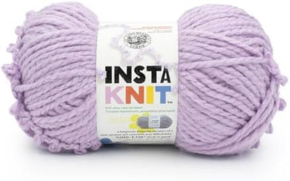 Lion Brand Yarn InstaKnit Beginner Yarn for Knitting, are You Calm Yet, 1 Pack by LionBrandYarn