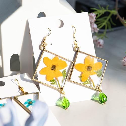 LET'S RESIN 172PCS Open Bezels for Resin, Gold Hollow Frame Pendants Bezels - Image 2