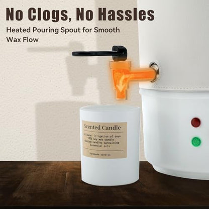 TCFUNDY Candle Making Wax Melter 10L Electric Non-Stick Wax Melting Pot DIY - Image 4